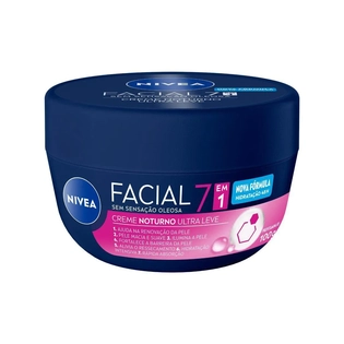 NIVEA Creme Facial Noturno 100g | Hidratação Intensa para uma Pele Radiante