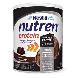NUTREN PROTEIN CHOCOLATE 400G | Suplemento de Proteína Delicioso e Nutritivo