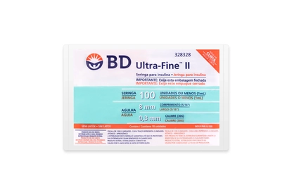 SERINGA DE INSULINA 1/100 UI | Ideal para Diabetes e Administração Precisa