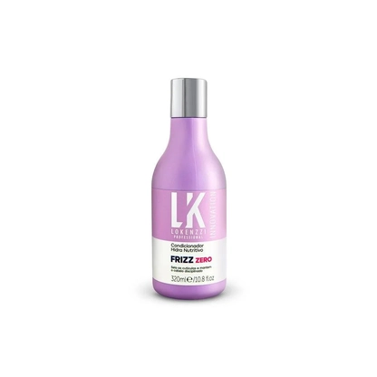 LOKENZZI Condicionador Frizz Zero Nutritivo 320ml | Cuidado Intensivo para Cabelos Saudáveis