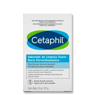 CETAPHIL SABONETE BARRA | IDEAL PARA PELE SENSÍVEL