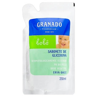 Granado Bebê Refil Sabonete Líquido Erva Doce | Cuidado Delicado para a Pele do Seu Bebê