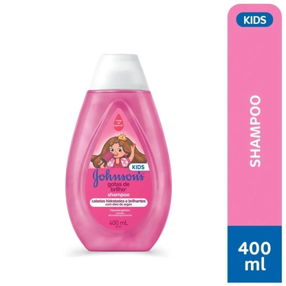 Shampoo Johnson's Baby GTS Brilho 400ml | Cuidado Suave para os Fios dos Pequenos