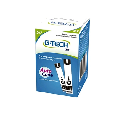 Tiras G Tech Lite | Caixa com 50 Unidades