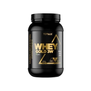 Whey Protein Gold 3W Topway | 900g Torta de Limão com Cookies