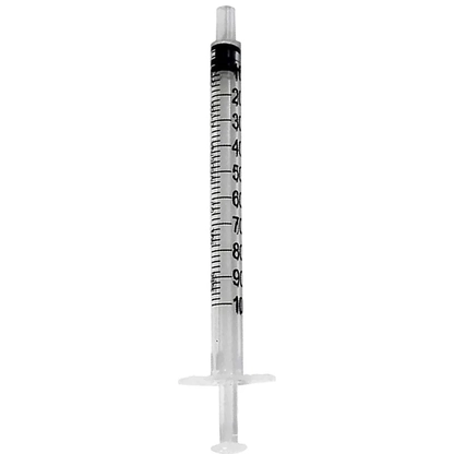 Seringa Descartável 1ml Luer Slip Insulina | Caixa com 10 Unidades