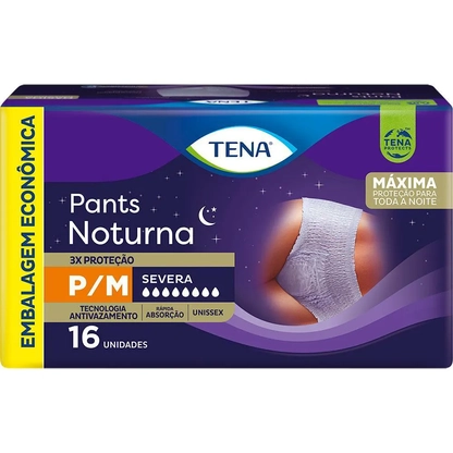 FRALDA GER TENA PANTS NOTURNA | Pacote com 16 Unidades