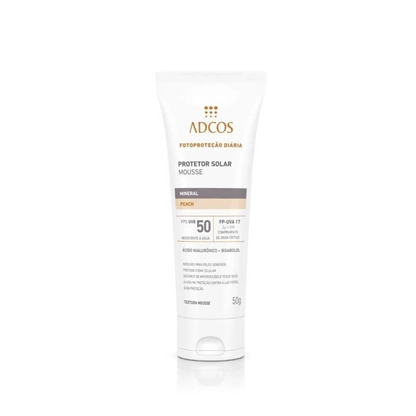 ADCOS MOUSSE MINERAL FOTOP FPS50 | TONALIDADE PEACH
