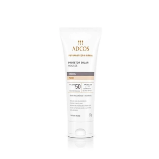 ADCOS MOUSSE MINERAL FOTOP FPS50 | TONALIDADE PEACH