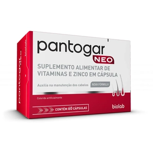 PANTOGAR NEO | 60 Comprimidos para Saúde Capilar