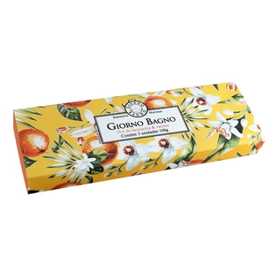KIT SABONETE GIORNO | FLOR DE LARANJEIRA E VETIVER 100G
