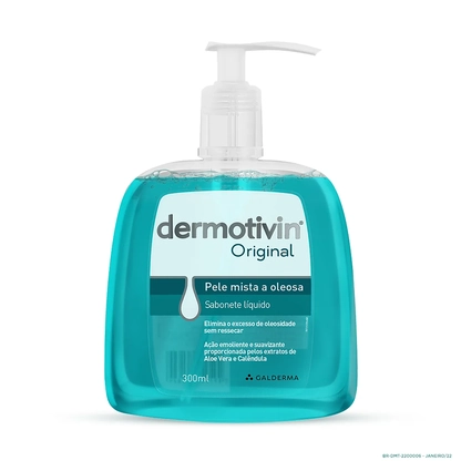 DERMOTIVIN ORIGINAL | Sabonete Líquido para Pele Oleosa/Mista 300 ml