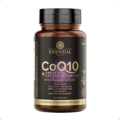 ESSENTIAL COQ10 60 CAPS | Suplemento Energético e Antioxidante