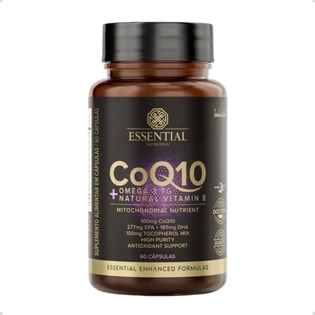 ESSENTIAL COQ10 60 CAPS | Suplemento Energético e Antioxidante