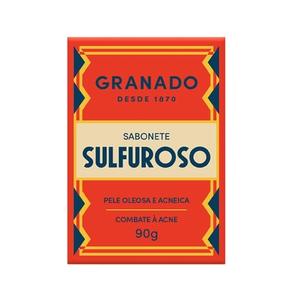 Granado Tratamento Sabonete Sulforoso 90g | Limpeza e Cuidado da Pele