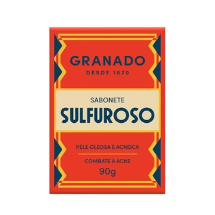 Granado Tratamento Sabonete Sulforoso 90g | Limpeza e Cuidado da Pele