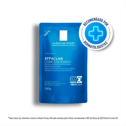 LA ROCHE POSAY EFFACLAR GEL DE LIMPEZA | Refil 240g
