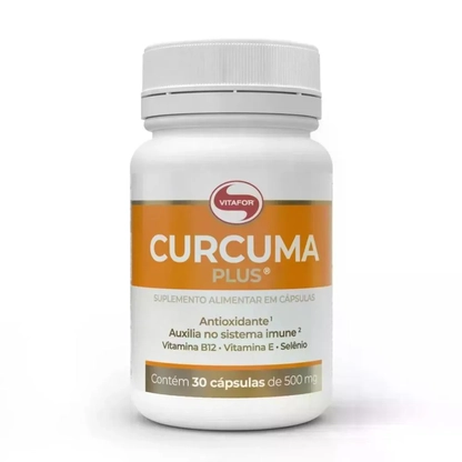 VITAFOR CURCUMA PLUS 500MG | 30 CAPSULAS