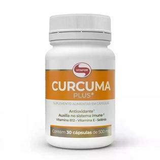 VITAFOR CURCUMA PLUS 500MG | 30 CAPSULAS