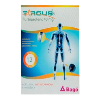 TARGUS LAT (FLURBIPROFENO) 40MG C/ 10 ADESIVOS