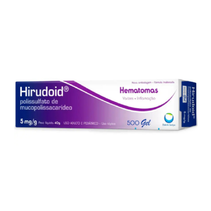 HIRUDOID 500 MG GEL C/ 40 GR