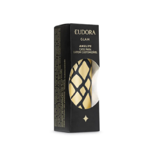 EUD GLAM CASE BAT AMULIPS PRETO CHIQUE PLAST