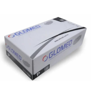 GLOMED LUVA NITRIL PRETA SEM PO MEDIA