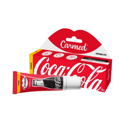CARMED HID LAB BG 10G COCA COLA VERMELHO