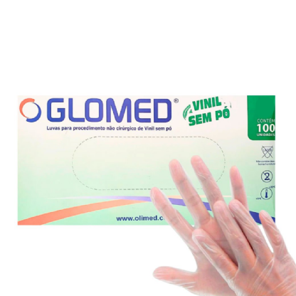 GLOMED LUVA DE VINIL PEQUENA SEM PO
