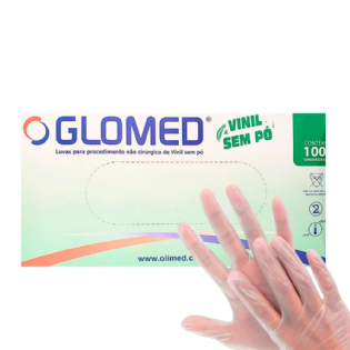 GLOMED LUVA DE VINIL PEQUENA SEM PO