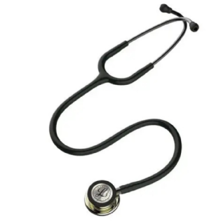 ESTETOSCOPIO LITTMANN CLASSIC III PRETO CHAMPAGNE 5861