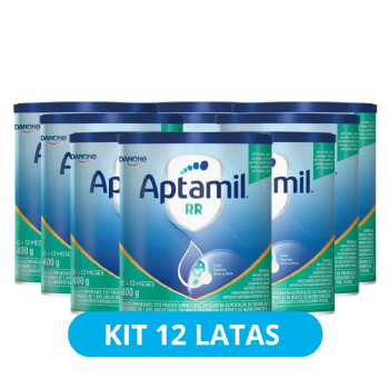 KIT LEITE PO APTAMIL RR 400G AR | 12 UNIDADES