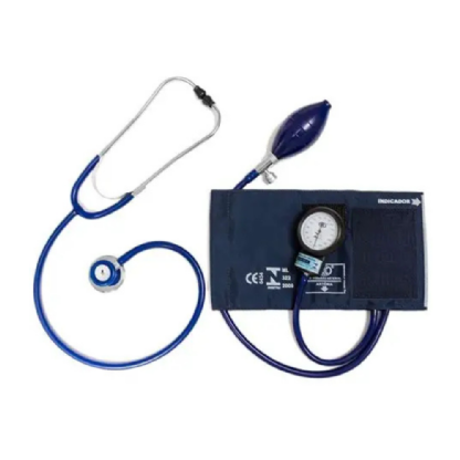CONJUNTO APARELHO DE PRESSAO AD AZUL NYLON