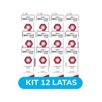 ISOSOURCE SOYA BAUNILHA | 1 lt - Combo 12 unidades