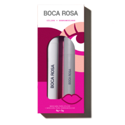 Kit Máscara Efeito Natural + Sobrancelha