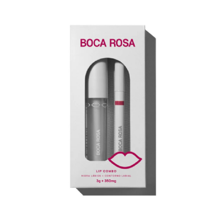 BOCA ROSA LIP COMBO CONT LABIAL PURPURA + HIDRA LABIOS NATURAL