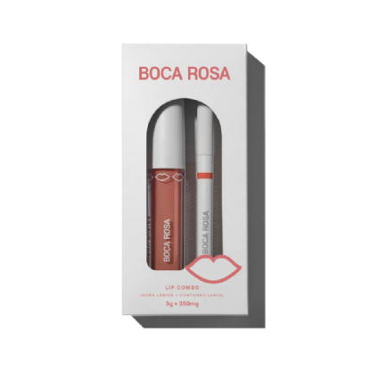 BOCA ROSA LIP COMBO CONT LABIAL ROSA + HIDRA LABIOS ROSA