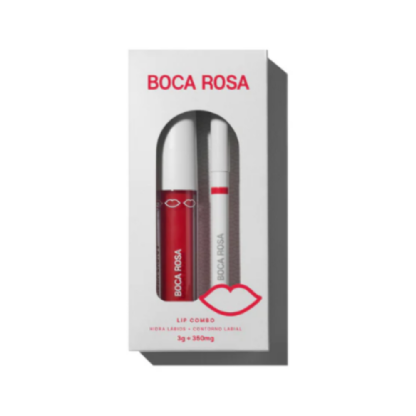 BOCA ROSA LIP COMBO CONT LABIAL VERMELHO + HIDRA LABIOS VERMELHO