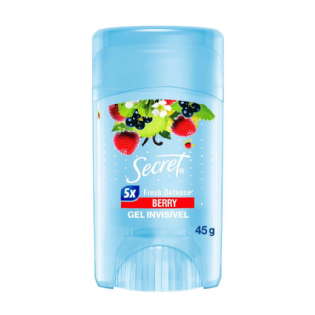 DESODORANTE SECRET GEL BERRY 45G