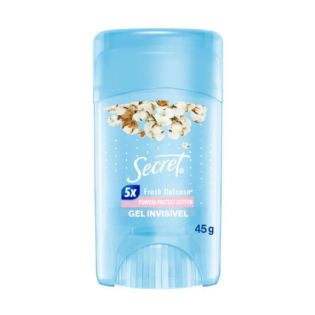 DESODORANTE SECRET GEL COTTON 45G