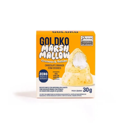 GOLDKO MUSA BRANCA C/ COOKIES 30G