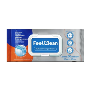 LENCOS UMEDECIDOS HOME MULTIUSO 30UN FEELCLEAN CX12