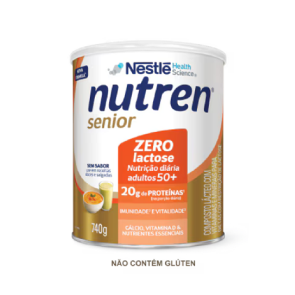 NUTREN SENIOR S/SABOR 740G GRATIS 100G