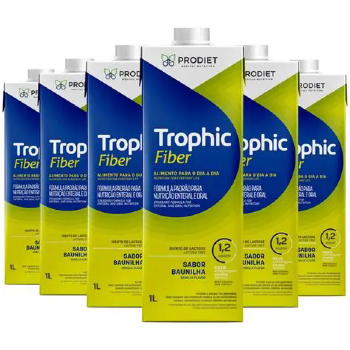 PRODIET Trophic Fiber Baunilha | COMBO 6 UNIDADES