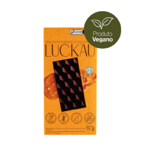 BARRA 75G CHOCOLATE 70% CARAMELO SALGADO SEM GLUTEN/LACTOSE/ADICAO ACUCAR