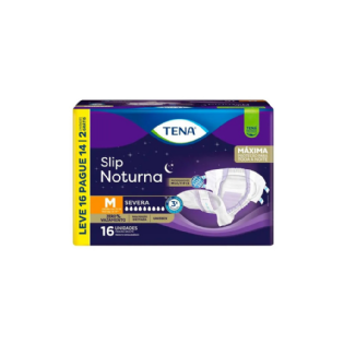 FRALDA TENA SLIP NOTURNA M 16UN (PROMO)