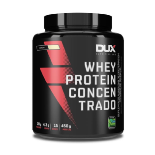 DUX WHEY PROTEIN CONCENTRADO BAUNILHA 450G