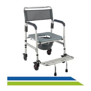 CADEIRA BANHO ALUMINIO 135KG DESMONTAVEL