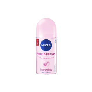 NIVEA DESODORANTE ANTITRANSPIRANTE ROLL ON  PEARL BEAUTY 50ML