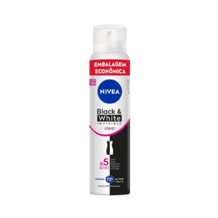 DESODORANTE AERO B&W F CLEAR NIVEA 200ML